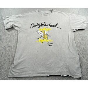 Travis Scott Cactus Jack x Neighborhood T-Shirt Mens 2XL Gray Carousel Spell-Out